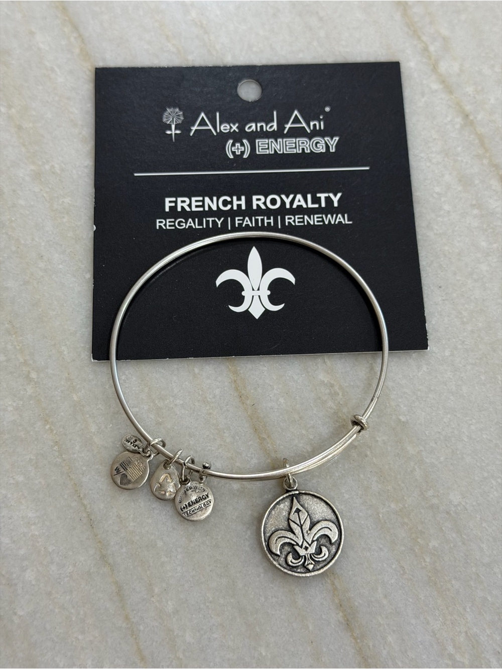Alex and Ani French Royalty bracelet